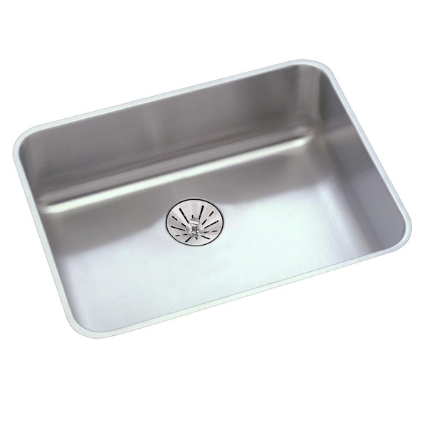 Lustertone Stainless Steel 21-1/2 X 18-1/2 X 5-3/8 Single Bowl Undermount Ada Sink W/Perfect Drain